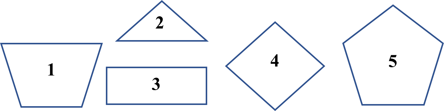 d) Hình 5 được ghép bởi các hình:    A. hình 2 và hình 4    B. hình 1 và hình 4    C. hình 2 và hình 3    D. hình 1 và hình 2 (ảnh 1)