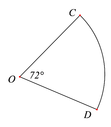 Diện t&iacute;ch trồng cỏ l&agrave;: \(8000\pi .\fra (ảnh 1)
