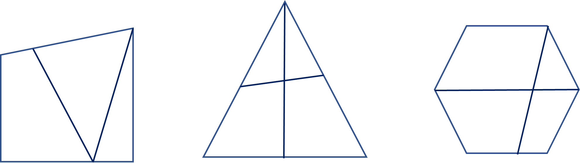 Số?  Có ... hình tứ giác.                             Có  .... hình tứ giác.                                Có ....  hình tứ giác. (ảnh 1)