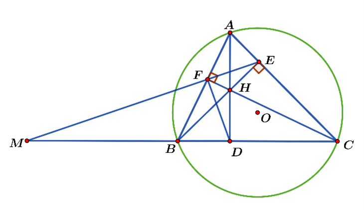 Cho tam gi&aacute;c \[ABC\] c&oacute; ba g&oacute;c nhọn (\ (ảnh 3)