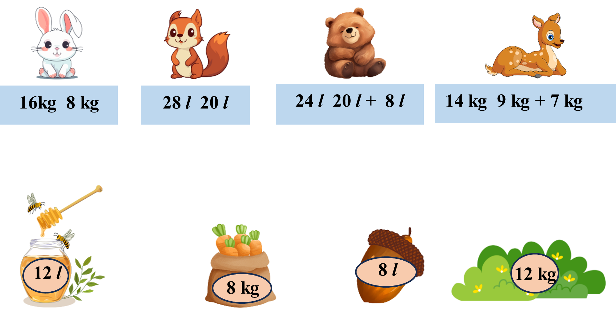 Nối đúng 16 kg - 8 kg (ảnh 1)