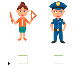 Listen and check (P) the box. (Track 1) (ảnh 1)