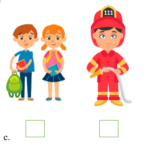 Listen and check (P) the box. (Track 1) (ảnh 1)