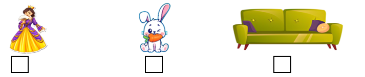 I. Listen and tick (ü) the correct answer. There is one example. (ảnh 1)