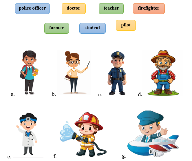 Match pictures with the correct words. (ảnh 1)