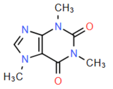 Caffeine là một alkaloid thiên nhiên có tác dụng kích thích hệ thần kinh trung ương, được tìm thấy nhiều trong hạt cà phê và lá trà. Việc chiết xuất và nghiên cứu các dẫn xuất của caffeine có ý nghĩa rất lớn trong công nghiệp thực phẩm và dược phẩm (ảnh 1)