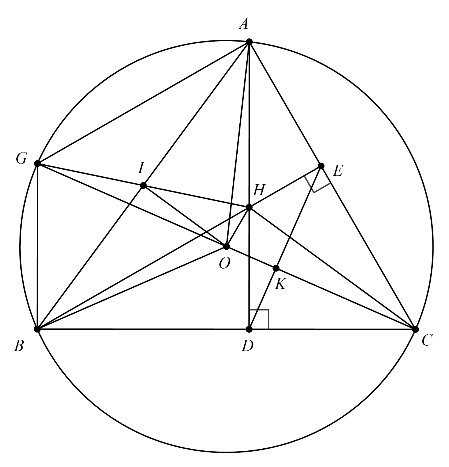 \( \Rightarrow \)\(MN \bot BE\) m&agrave; \(AC \bot BE (ảnh 2)