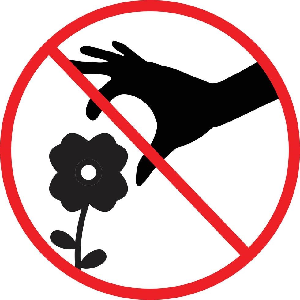 You see this sign in the park. What does the sign say? (ảnh 1)