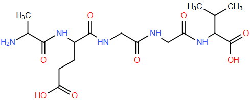 Cho công thức peptide X được biểu diễn như sau: Khi thủy phân hoàn toàn peptide X trên thì thu được bao nhiêu amino acid khác nhau? (ảnh 1)