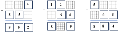 Điền Số? thích hợp  ... ... 4+85 ...=992 (ảnh 1)