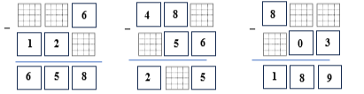   Điền Số? th&iacute;ch hợp 7...6 - 12....=658 (ảnh 1)