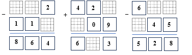  Điền Số? thích hợp .. .. 2 - 11...=864 (ảnh 1)