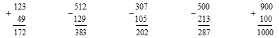 Đặt tính rồi tính:  123 + 49 (ảnh 1)