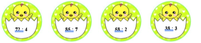 Đặt tính rồi tính 72:4 85:7 (ảnh 1)