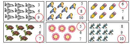 Khoanh vào số thích hợp. (ảnh 2)