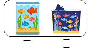 a) Điền dấu x vào ô trống có số lượng nhiều hơn. (ảnh 2)