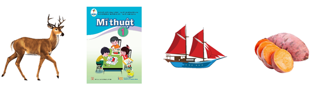 Tìm và viết từ thích hợp vào chỗ chấm dưới mỗi tranh (ảnh 1)