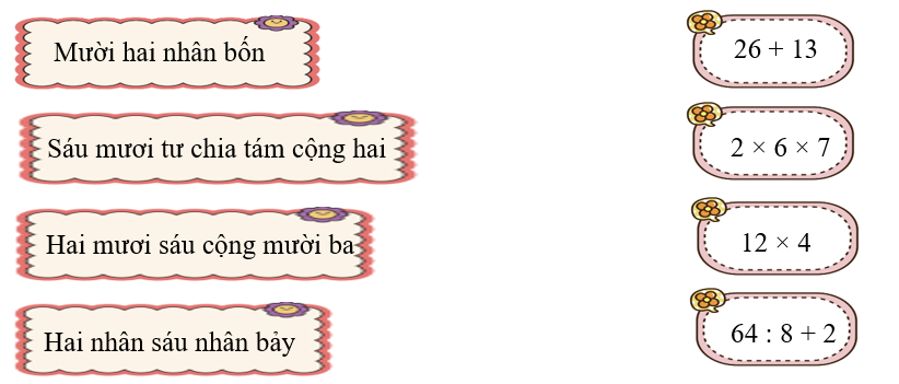 Nối các phép tính (ảnh 1)
