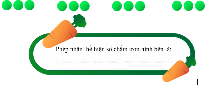 Viết phép nhân thích hợp. (ảnh 1)