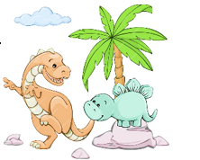 Trong hình bên có mấy con khủng long? (ảnh 1)