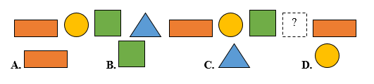 b) Hình thích hợp điền vào dấu “?” là: (ảnh 1)