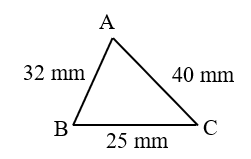 Cho hình vẽ:   	Chu vi tam giác ABC là: (ảnh 1)