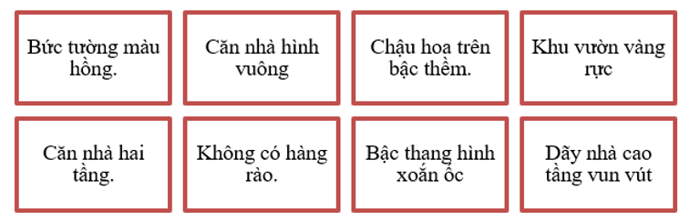 ĐỌC: Ông bụt đã đến Em hãy tô màu vào những từ ngữ miêu tả căn nhà của ông nhạc sĩ: (ảnh 1)