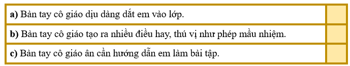 Chọn đúng - sai phù hợp với nội dung bài thơ. (ảnh 1)