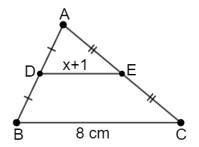Cho hình vẽ bên dưới, tính x? (ảnh 1)