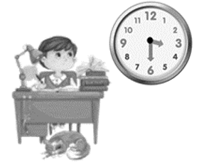 Minh mất 30 phút để hoàn thành bài tập về nhà. Khi Minh làm xong bài tập, đồng (ảnh 1)