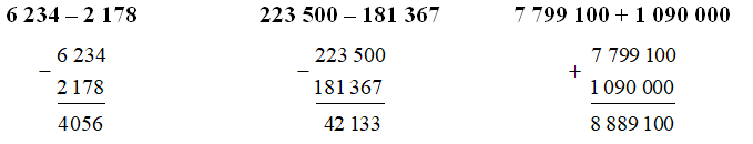 Đặt tính rồi tính.6 234 – 2 178 (ảnh 1)