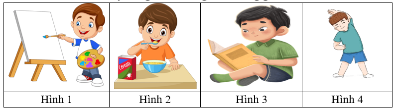 LUYỆN TỪ VÀ CÂU: Động từ Các bạn dưới đây đang làm những hoạt động gì: (ảnh 1)