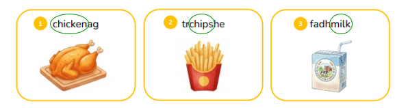 Circle the correct words.  (ảnh 2)