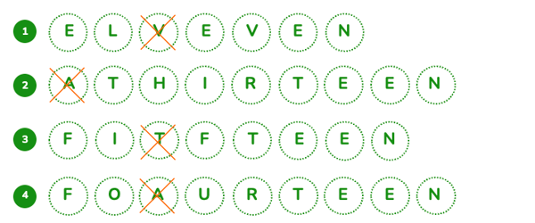 Cross one letter.  Đánh dấu x vào 1 lá thư (ảnh 2)