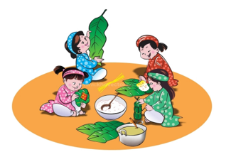 Dựa vào bức tranh dưới đây, đặt câu theo yêu cầu. a. 1 câu có vị ngữ giới thiệu, nhận xét:  b. 1 câu có vị ngữ nêu hoạt động, trạng thái: (ảnh 1)