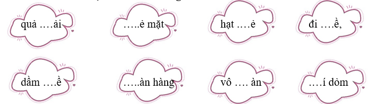 Điền v hoặc d vào chỗ trống:  (ảnh 1)