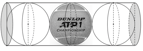 Một hộp nhựa hình trụ đựng vừa đủ 3 quả bóng tennis DUNLOP, mỗi quả có đường kính 6,35cm (Hình vẽ)

(a) Hãy tính diện tích bề mặt của một quả bóng tennis.
(b) Tính thể tích của hộp nhựa xếp v (ảnh 1)