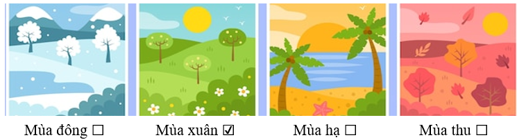 Nhân vật “tôi” nhớ những buổi tập hát trong vườn táo vào mùa nào? (ảnh 2)