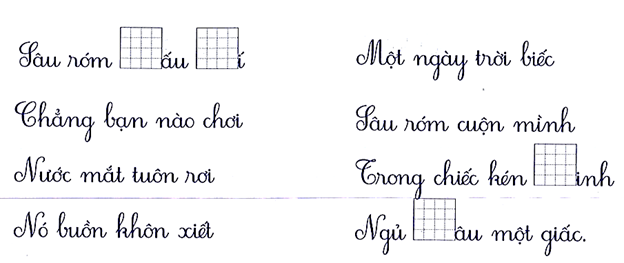Điền x/s vào chỗ trống (2 điểm) (ảnh 1)
