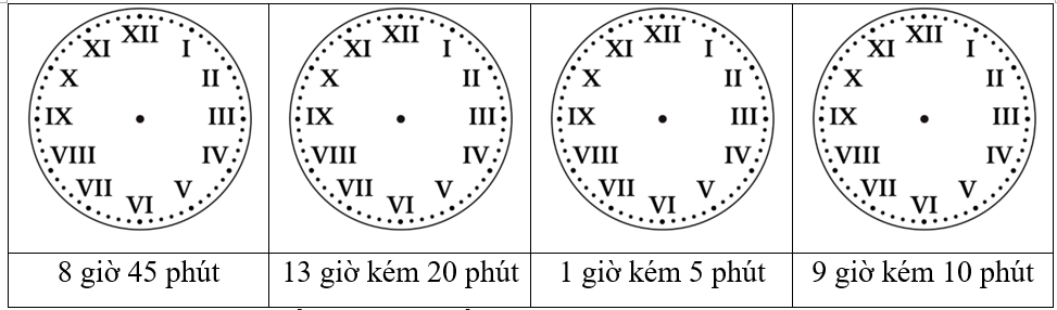 Vẽ kim đồng hồ chỉ giờ đúng. (ảnh 1)