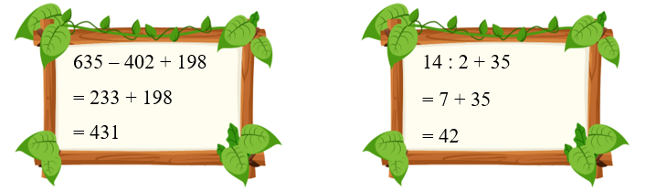 Tính giá trị biểu thức. (ảnh 2)