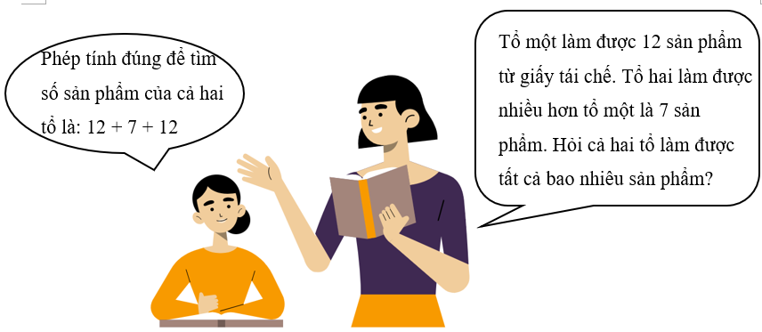 Điền phép tính đúng. (ảnh 2)
