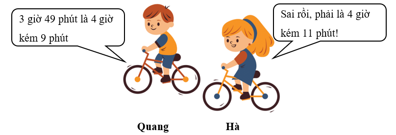 Trả lời câu hỏi sau.  Em thấy ai đúng? Giải thích vì sao? (ảnh 2)