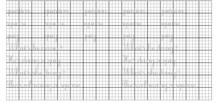 Let’s write.  viết theo mẫu   question square (ảnh 1)