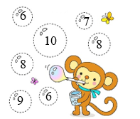 bao nhiêu quả bong bóng ghi số 8?  	 (ảnh 1)