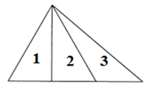 Số hình tam giác có trong hình bên là: 	 (ảnh 2)