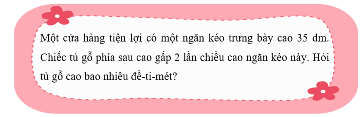 Giải bài toán sau. (ảnh 1)
