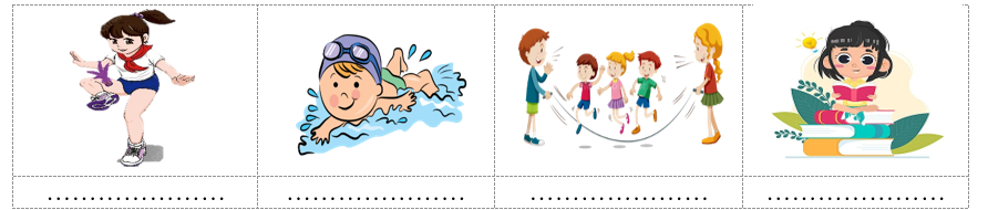 Quan sát tranh, em hãy nói về việc làm của các bạn.  (ảnh 1)