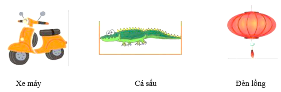 Tìm và viết những từ ngữ nêu tên sự vật trong tranh:   (ảnh 1)