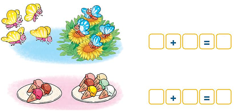 Viết phép tính thích hợp (ảnh 1)
